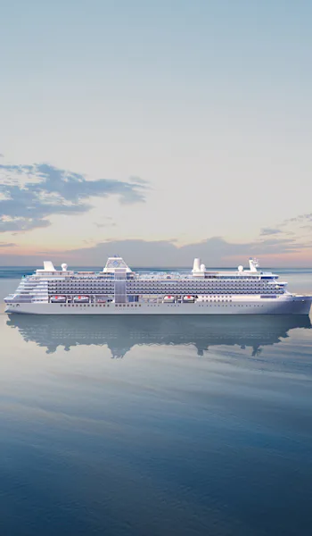 Silversea Cruises fartyg Silver Nova till havs.