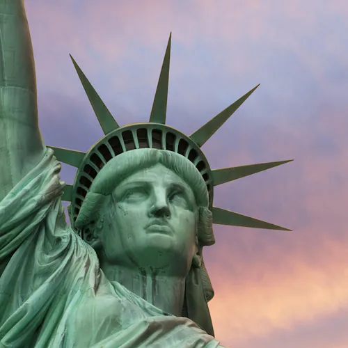 Frihetsgudinnan i New York, USA.
