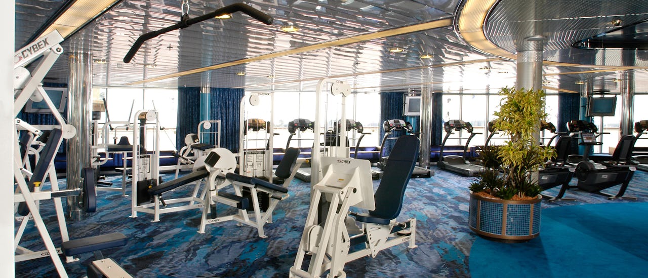 Träna med havsutsikt