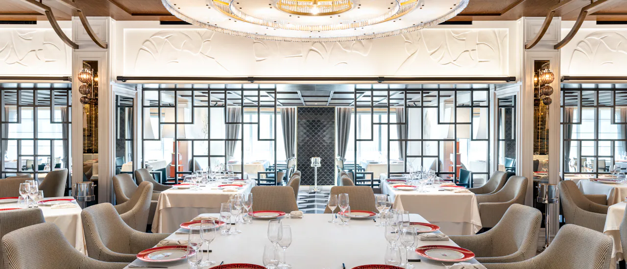 Pan-asiatiska rätter på restaurang Red Ginger