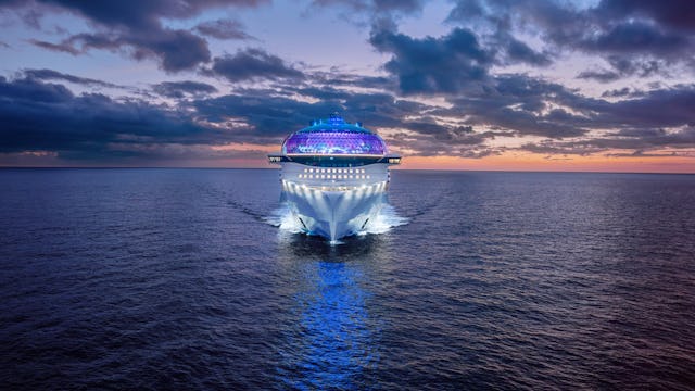 Fören på ett Icon Class-fartyg i Royal Caribbeans flotta.