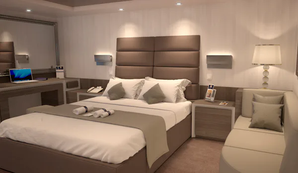 Svit i MSC Yacht Club.